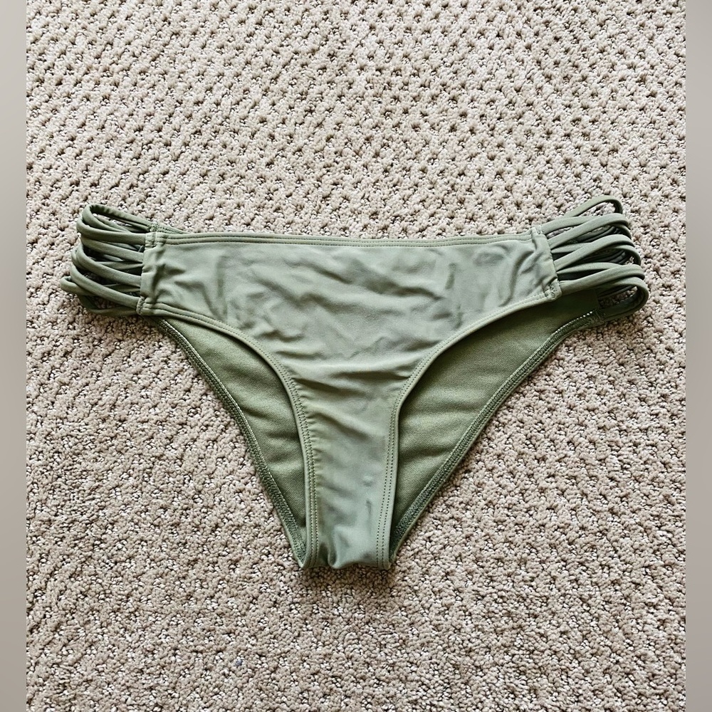 Hollister Swim Sage Green Bikini Bottoms